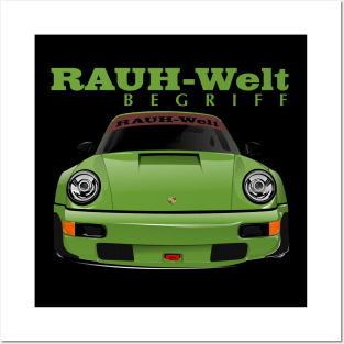 Rauh Welt Begriff Green Posters and Art